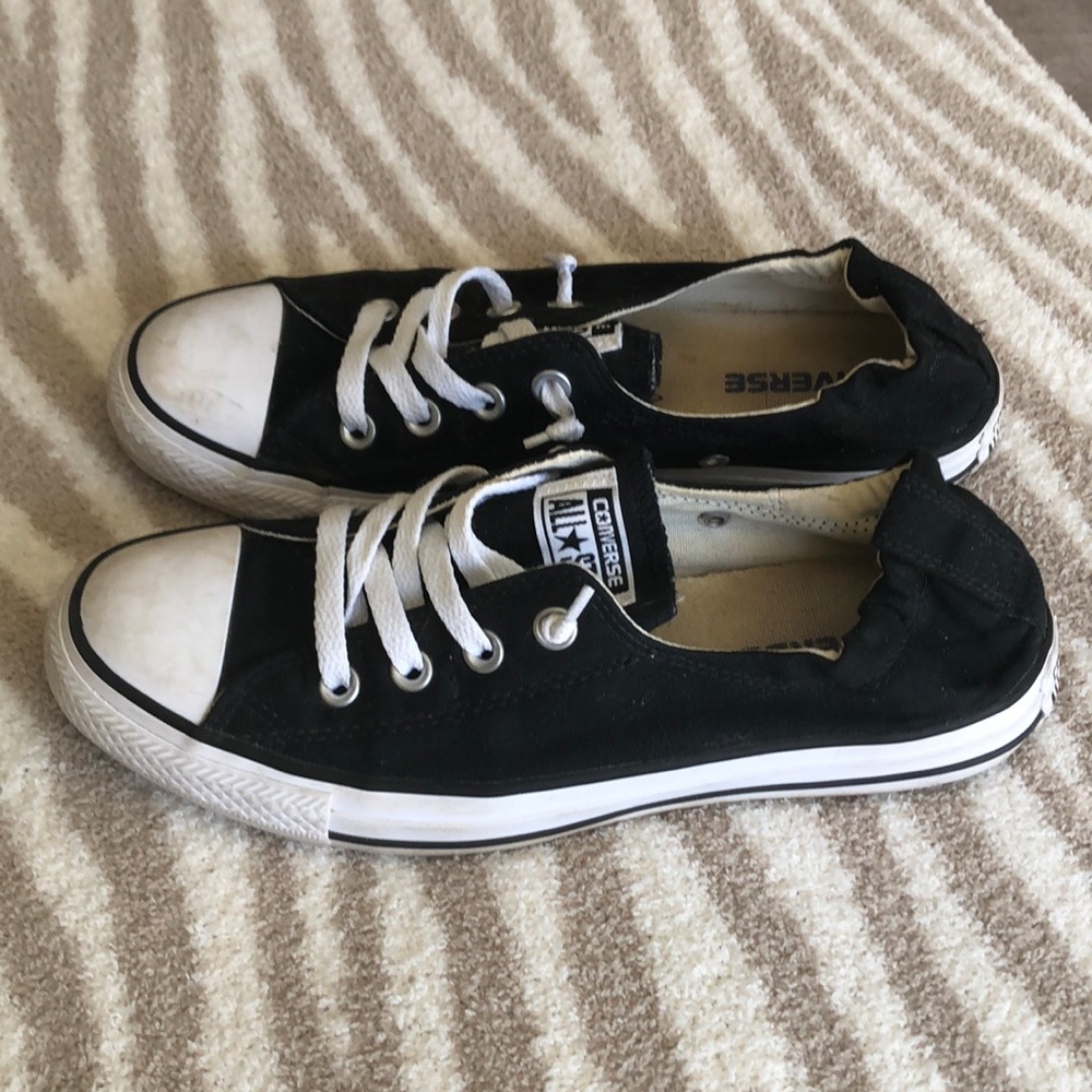 Converse All Star slip ons. Black. Size 8.5